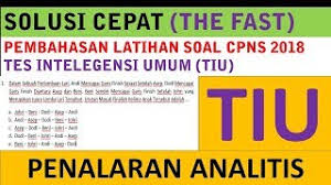 Contoh soal cpns 2020 dan pembahasannya. Pembahasan Latihan Soal Cpns 2018 Tes Intelegensi Umum Penalaran Analitis Part 1 Qwerty