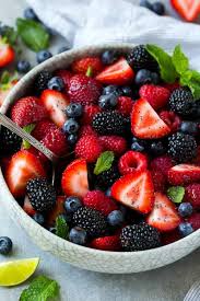 Mixed Berry Fruit Salad Recipe Berry Fruit Salad Fruit Salad Recipes Berry Salad