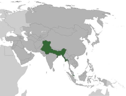 File:Bengal Presidency (1849-1853) with modern borders.png - Wikimedia Commons