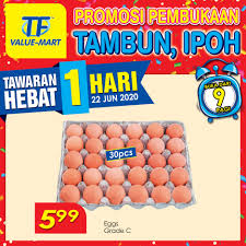 Byk pilihan sayur segar yg ada setiap hari. Yay Tambun Ipoh Is Open For Tf Value Mart Sdn Bhd Facebook