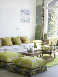 The covers can easily be removed for cleaning. Livingroom Floor Seating Ideas