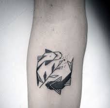 If you think about it, everything we know has a counterpart, an opposite side. 40 Yin Yang Koi Fish Tattoos For Men Cosmic Force Ink Ideas