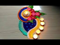 Beautiful Innovative Rangoli For Diwali Welcome 2019 Rangoli Design Youtube Rangoli Designs Flower Free Hand Rangoli Design Rangoli Designs Diwali
