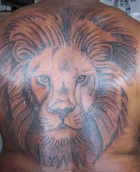 Don't miss this compilation of the coolest lion based tattoos on lion tattoos with the meaning of protection usually feature male lions, distinguished by their large. Large Lion Head Tattoo On Back Tattooimages Biz
