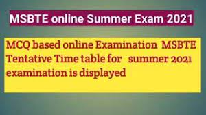 Alpharad Sub Count Chu Msbte Summer 2021 Time Table Diploma 1st 2nd 3rd 4th 5th
