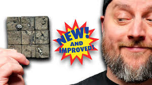 Here I am about to play a session I created the sheets with level attack  defense and lives around the edges and the basic rules in the middle. It  was to have