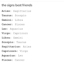 To better understand aries and cancer compatibility, it often pays to get under the skin of these star signs through learning how the symbols behind their zodiac myths affects their personalities. The Signs As On Twitter The Signs As Best Friends Http T Co Ddubupgbmw