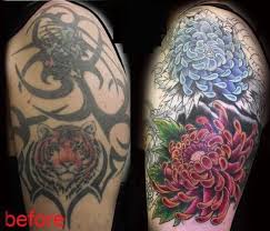 60 Amazing Cover Up Tattoos Pictures Before And After You Won T Believe That There Was A Tattoo Cover Up Tattoos Flower Cover Up Tattoos Best Cover Up Tattoos