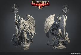 Artstation Divinity Original Sin 2 Statues Maite Vandewalle Divinity Original Sin Original Sin Art