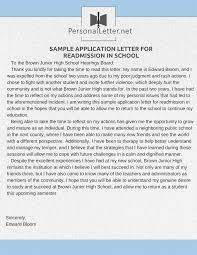 It also gives an impression about the applicant, and hence cares should be taken while drafting the letter. Pin On Readmission Letter Writing