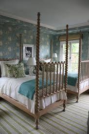 Elle Decor Gallery Twin Beds Guest Room Blue Bedroom Elle Decor