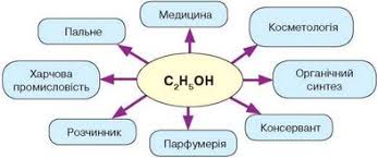 Результат пошуку зображень за запитом розробка уроку Значення та застосування спиртів і їхній вплив на довкілля