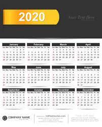 Personalized gifts · deal of the week · shop best sellers Free 2020 Calendar Vector Free Download