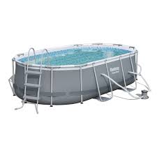 Bestway Power Steel 13 11 X 8 2 X 39 5 Deep Oval Pool Set Oval Pool Oval Swimming Pool Backyard Pool