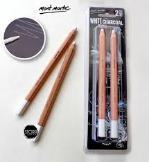 Jual Mont Marte White Charcoal Pensil Arang Putih Kab Bandung Stora Art Supplier Tokopedia