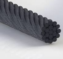 Tungsten, Black Cable, Bare 19x19, Commercial