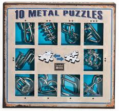 Get hints, track time, print, access previous puzzles and much more. Eureka 3d Puzzle 10 Metal Puzzles Blue Set