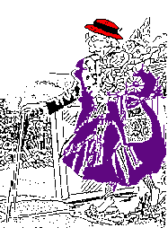 Poems And Poetry When I Am Old Red Hat Society Red Hats Purple Lady