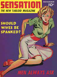 Darwination Scans: Sensation, November 1939 / Should Wives Be Spanked?