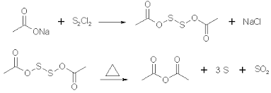 Image result for Disulfur dichloride, S2Cl2