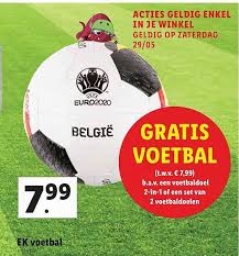 Het hele programma op datum met de speeltijden van het ek voetbal (euro 2020). Ek Voetbal Aanbieding Bij Lidl