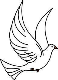 Okul Oncesi Haberlesme Guvercini Boyama Sayfasi Google Da Ara Birds Flying Cartoon Birds Free Stencils