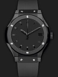 How Can You Tell If A Hublot Watch Is Real Hublot All Black 33mm Classic Fusion Black Ceramic Watches All Black Watches Hublot Watches Hublot All Black
