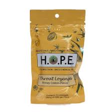 New Cbd Throat Lozenge 10pc Honey Lemon With 20mg Cbd Honey Lemon Throat Lozenge Organic Lemon