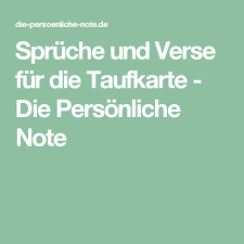 Spruche Und Verse Fur Die Taufkarte Taufkarte Zur Taufe Ideen Zur Taufe