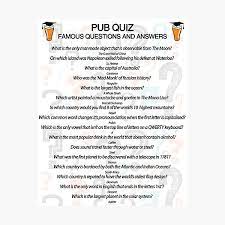 This irish stalwart is a fine example of the corner saloons that once dotted the city. Pub Quiz Questions Photographic Print By Markstones Redbubble