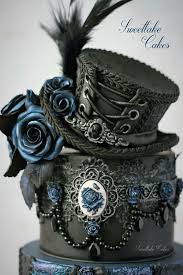 Burlesque Gothic Cake Topper Gothic Cake Goth Cakes Gothic Wedding Cake