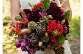Bouquets and wedding flowers need extra care from getting wet as they are not waterproof. Dark Purple Bridal Bouquets Fashion Dresses