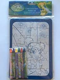Make as many as you need for the classroom or church! Disney Fairies Tinker Bell Color Your Own Puzzle Set Wantitall