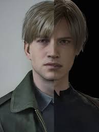 both have the same face Leon and James Resident Evil 4