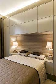 For even smaller bedroom a simple open wardrobe right behind the bed is a nice choice. Small Room Small Master Bedroom Ideas With Wardrobes Bedroom Design