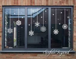 Etsy Snowflake Christmas Window Decor Christmas Snowflake Decals Ad Christmas Window Decorations Christmas Window Painting Christmas Decals