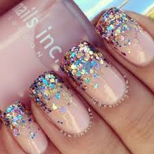 57 most beautiful glitter nail art