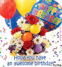 Browse millions of popular balloon wallpapers and ringtones on zedge. Happy Birthday Flowers And Balloons Picmix