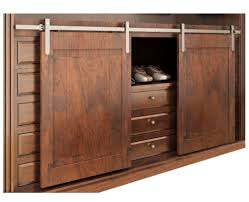 The cabinet barn door hardware system is the perfect storage solution for adding a unique look to cabinets, vanities, tv stands, window shutters, and more by offering miniature hardware that can hold smaller doors that fit under tight spaces. Diyhd 48 60 70 Brushed Stainless Steel Mini Strap Double Sliding Cabinet Barn Door Hardware To Hang 2 Door No Cabinet Doors Aliexpress