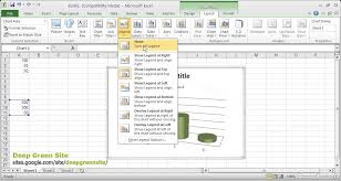 Ms Excel 2010 How To Remove Chart Legend