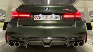 The m5 cs gets a great start and rockets away. 2021 New Bmw M5 Cs 635hp I Visual Review I Exhaust Sound I Zurich Youtube