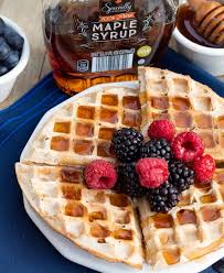 I often make a double batch and freeze some for a busy morning! Best Vegan Waffles Gluten Free Eatplant Based