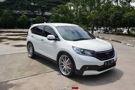 @verdivirmodifikasi honda crv full stance, modif crv full bodykit, modifikasi, honda, crv, f. 20 Konsep Modifikasi Honda Crv Gen 4 Terbaru Otodrift