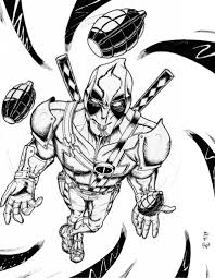 We provide coloring pages, coloring books, coloring games, paintings, and coloring page instructions here. Free Printable Deadpool Dibujo Para Imprimir Deadpool Coloring Pages Printable Dibujo Para Imprimir