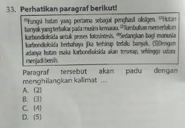 Maybe you would like to learn more about one of these? Kalimat Yang Tidak Padu Dari Paragraf Brainly Co Id