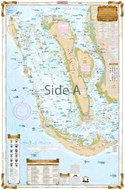 pine island sound and matlacha inshore fishing chart 25f