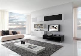 One popular strategy to make the room feel bigger is to decorate the room in shades of white and beige with an interesting rug. 60 Top Modern And Minimalist Living Rooms For Your Inspiraton Homedizz