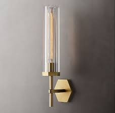 Sazerac stiches makes custom modern lighting including sputnik chandeliers, sconces, etc. Lambeth Hexagonal Grand Sconce Sconces Modern Sconces Wall Lights
