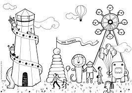 Color and learn about some faraway worlds with these coloring pages! Coloring Pages Of The Fair Coloring Home