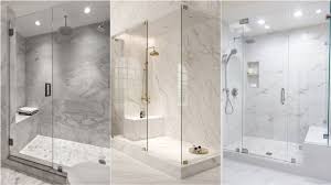 This bathroom has some great color ideas, matching the white of the tubs with the light baby blue walls to give the room a nice calm feel. 200 Shower Design Ideas 2021 Modern Bathroom Design Walk In Shower Washroom Ideas Youtube
